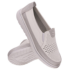 Obuwie damskie mokasyny na gumce