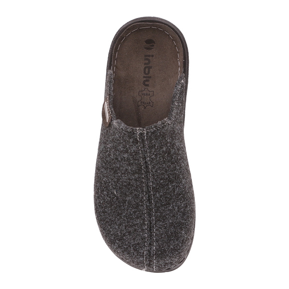 Kapcie męskie klapki profilaktyczne Filcowe na rzep