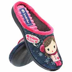 Kapcie obuwie damskie domowe Laleczka LOL