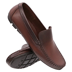 Obuwie męskie mokasyny ze skóry