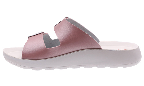 Klapki damskie regulowane z wkładką GEL