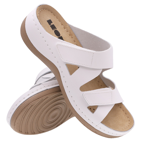 Klapki damskie profilaktyczne na rzepy