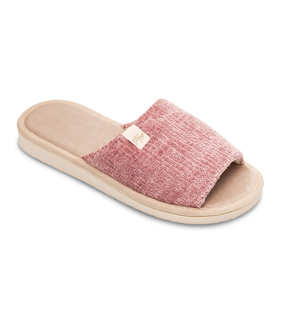 Kapcie damskie obuwie domowe odkryte palce